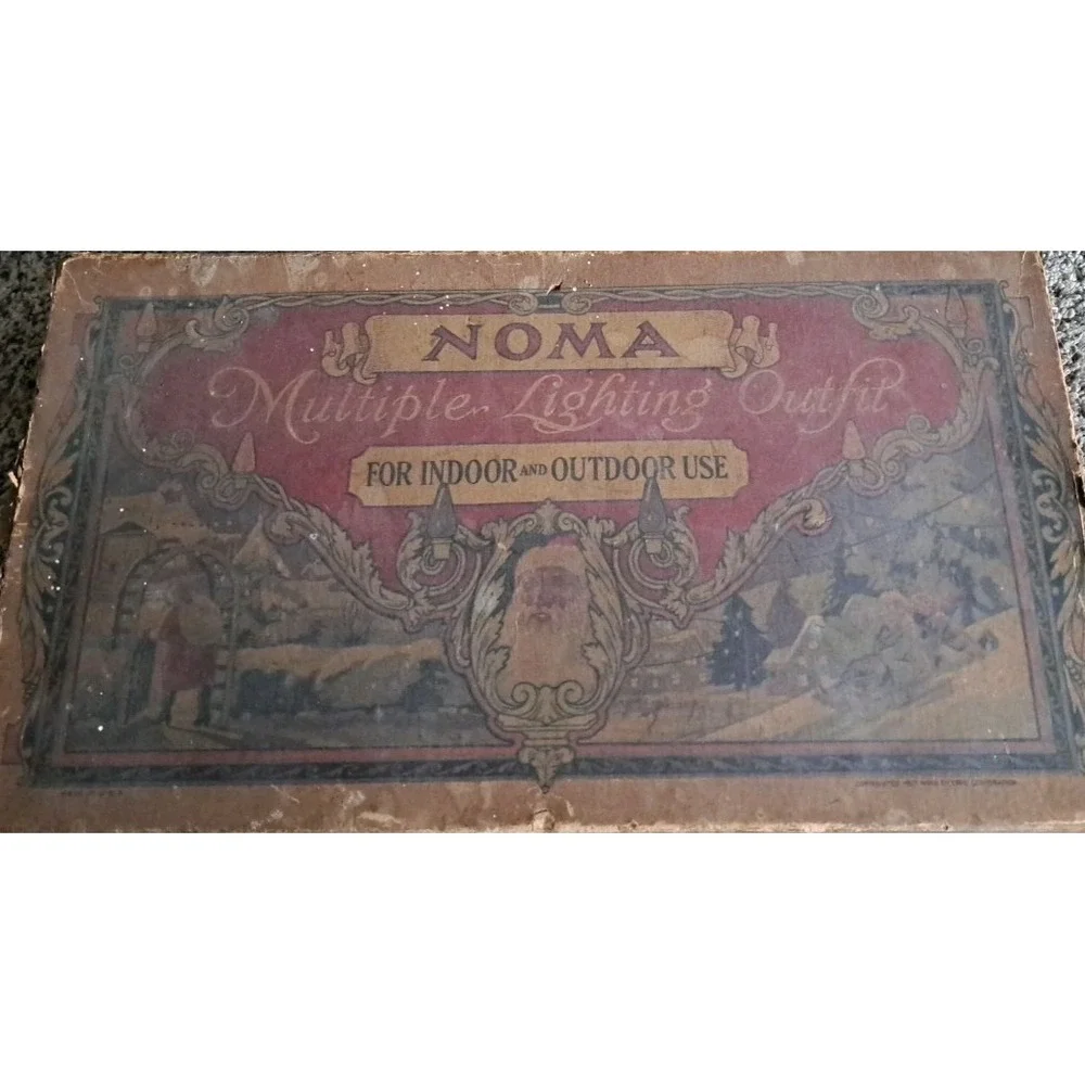 VtgNoma Multiple Lighting Outfit Equipped W/Mazda‎ Lamps In Original Box Tested